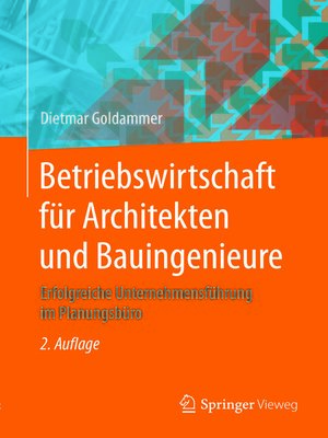 cover image of Betriebswirtschaft für Architekten und Bauingenieure